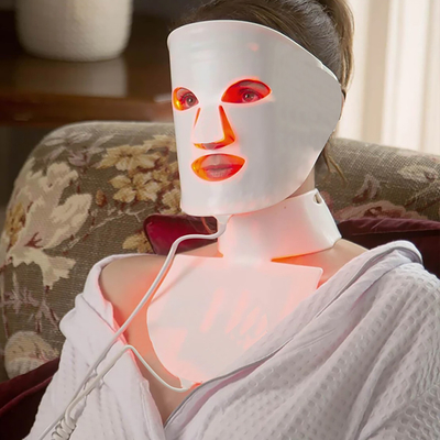 il silicone che 3D la bellezza facciale ha condotto la maschera 7 colora la cura di pelle antinvecchiamento