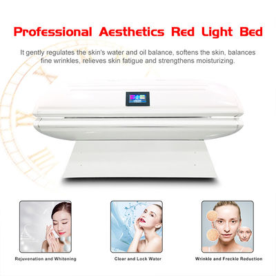 Letti professionali di terapia di luce rossa di 120mw/cm2 LED per la stazione termale di bellezza della pelle