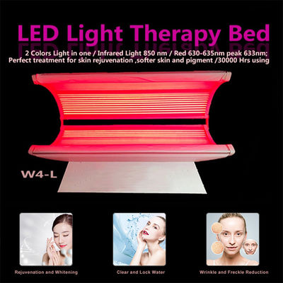 Cabina piena dei letti di terapia di luce rossa del dispositivo di rimozione LED della grinza del corpo