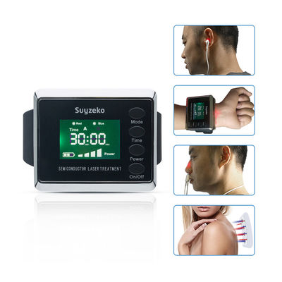 Orologio medico di terapia laser di pressione sanguigna dell'orologio del laser di iperlipidemia di Suyzeko Digital