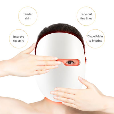 La rimozione facciale del pigmento della maschera di fototerapia di colore della riparazione 7 della pelle ha condotto la maschera di protezione leggera